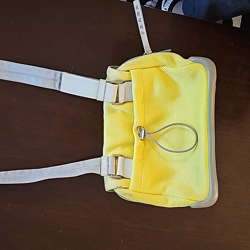 🌞Prada Sport 90 Vintage Nylon Shoulder Crossbody Bag, NWOT, Authentic 🌞 - Picture 6 of 12